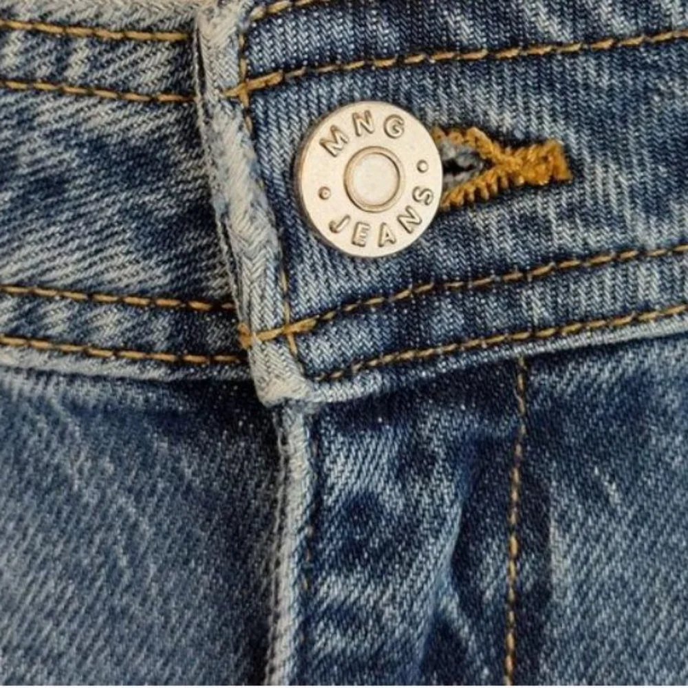 Mango Catherine Light Blue Flare Jeans Size 2 - Picture 9 of 12